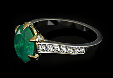 emerald gemstone rings new zealand