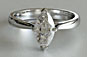 Marquise Solitaire Diamond Engagement Ring