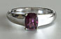 Cushion Cut Spinel Solitaire Engagement Ring